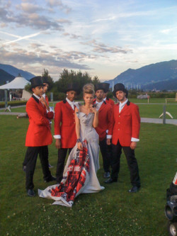 Videodreh mit Viktoria Swarovski